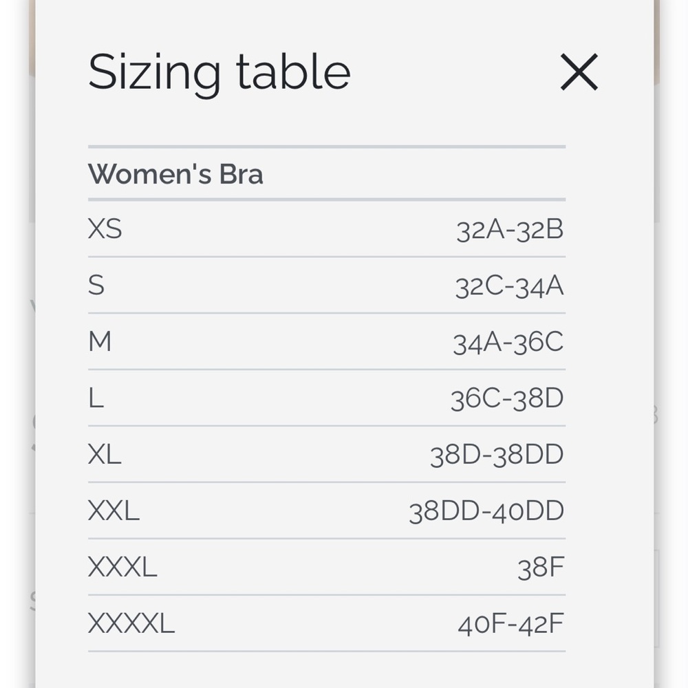 🌙 Zyia Active All Star Bra size xxxl - Picture 2 of 5